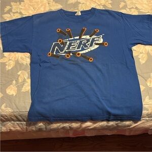 Nerf Blue T-Shirt - Size Large (Boys)